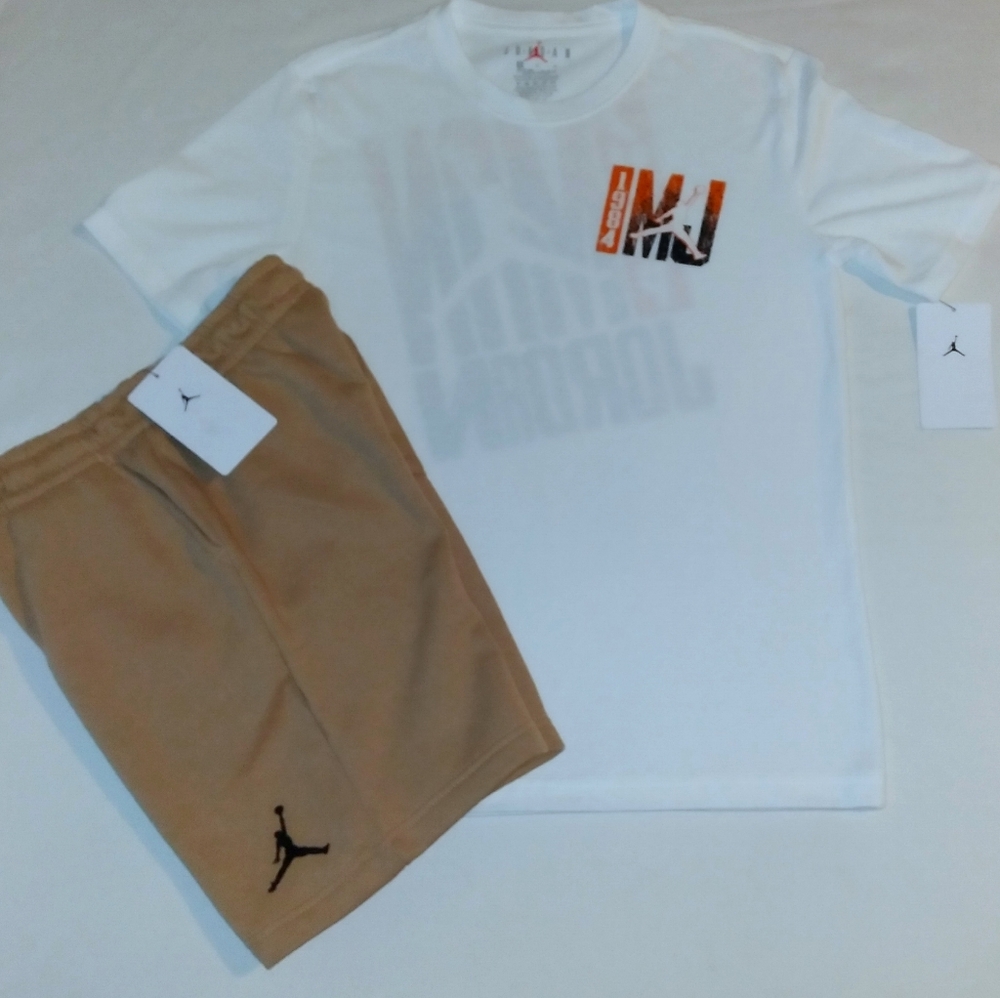 Jordan Boys Youth 2pc Short Set - Medium
